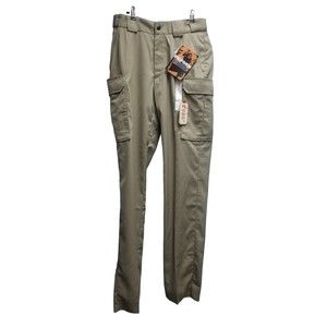 5.11 Tactical NWT Womens Size 10 Class B Uniform Cargo Pants Unhemmed Tan